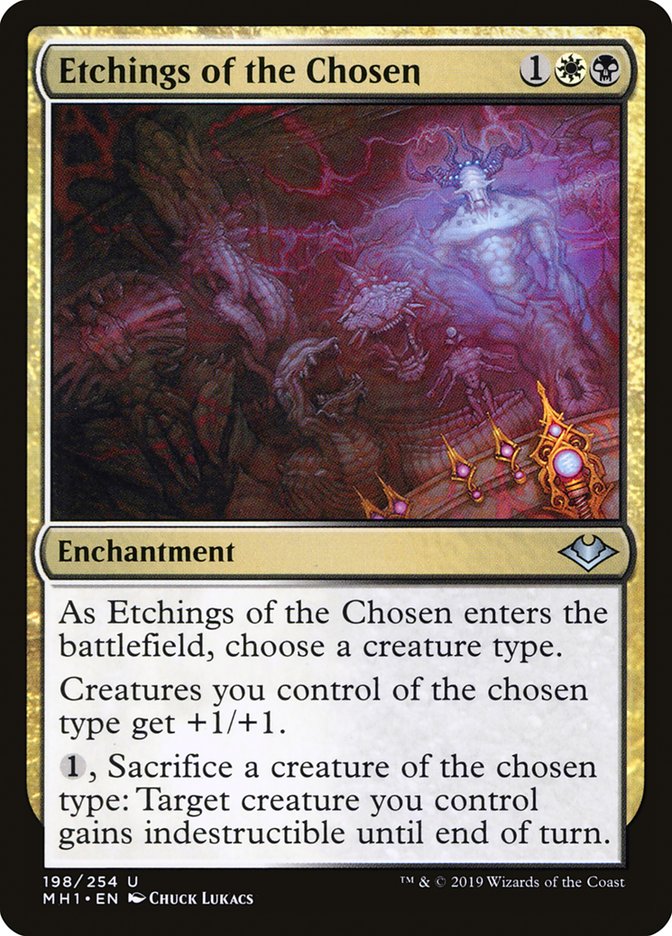 Etchings of the Chosen [Modern Horizons] | Yard's Games Ltd