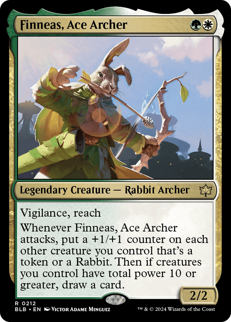 Finneas, Ace Archer [Bloomburrow] | Yard's Games Ltd