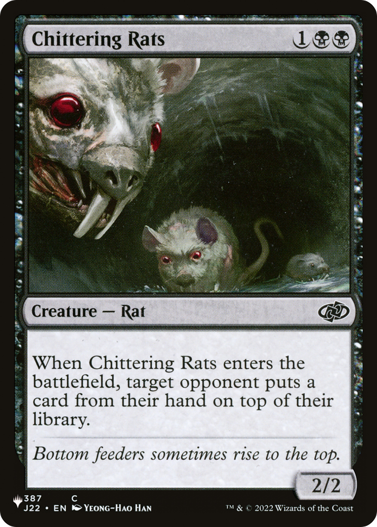 Chittering Rats [The List] | Yard's Games Ltd