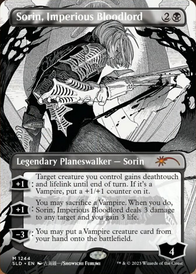 Sorin, Imperious Bloodlord (Borderless) [Secret Lair Drop Series] | Yard's Games Ltd