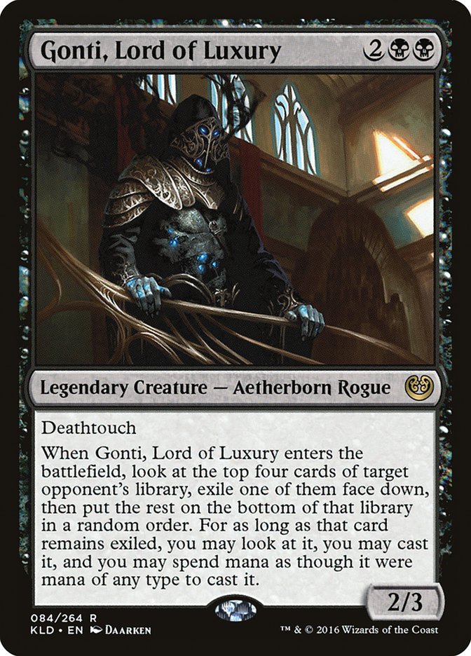 Gonti, Lord of Luxury [Kaladesh] | Yard's Games Ltd