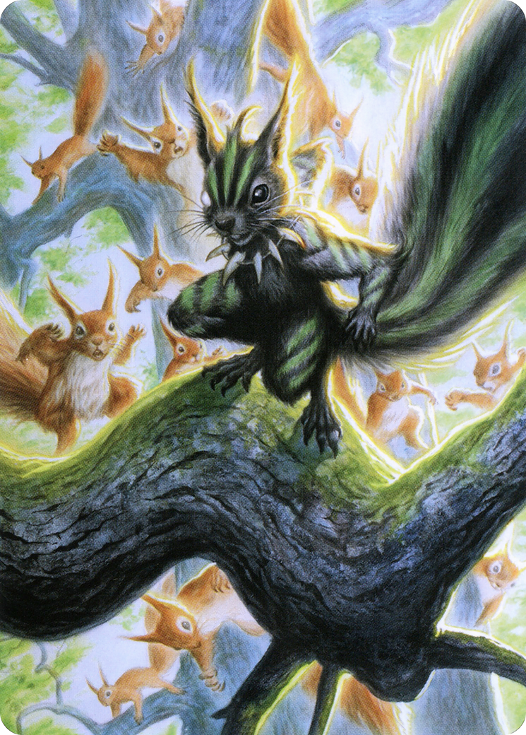 Chatterfang, Squirrel General Art Card (67) [Modern Horizons 2 Art Series] | Yard's Games Ltd