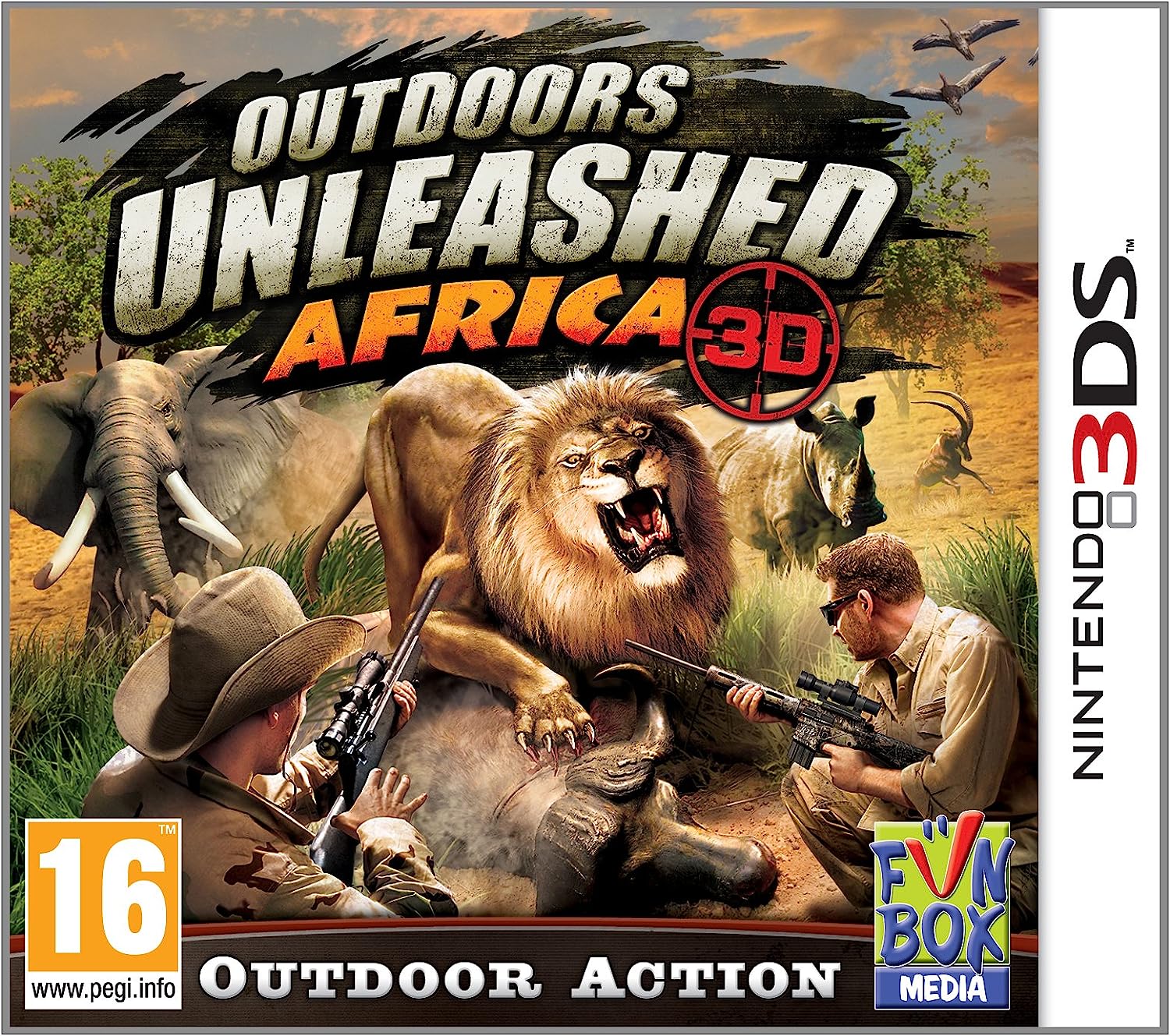 Outdoors Unleashed Africa 3D - 3DS | Yard's Games Ltd