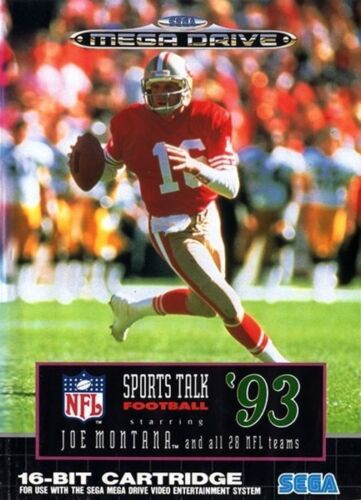 NFL Sports Talk Football - Mega Drive [Boxed] | Yard's Games Ltd