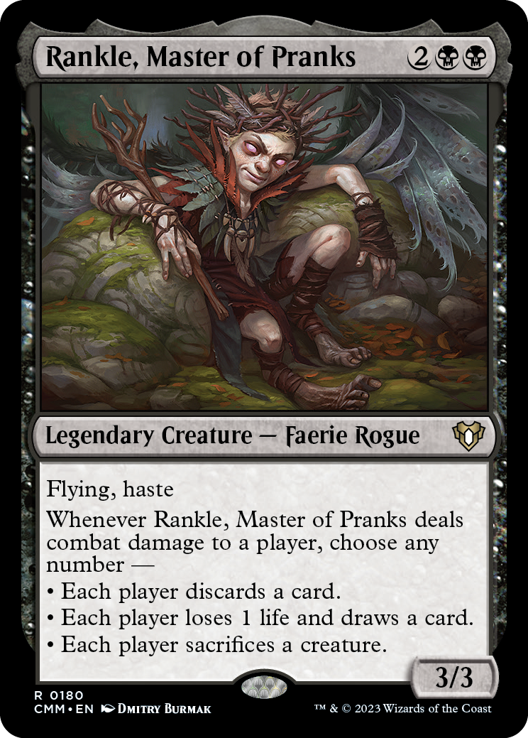 Rankle, Master of Pranks [Commander Masters] | Yard's Games Ltd