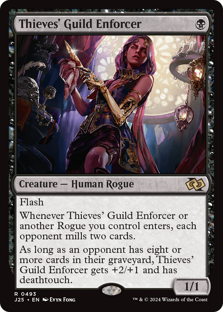 Thieves' Guild Enforcer [Foundations Jumpstart] | Yard's Games Ltd