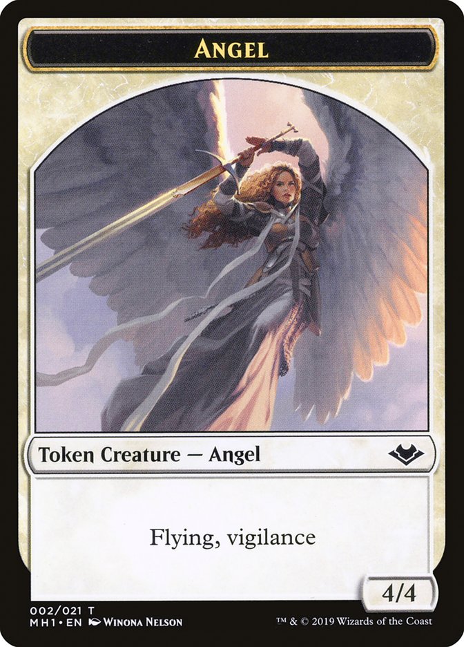 Angel Token [Modern Horizons Tokens] | Yard's Games Ltd