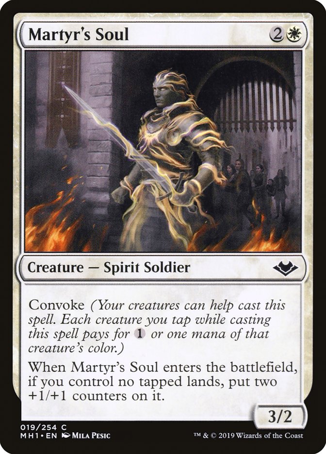 Martyr's Soul [Modern Horizons] | Yard's Games Ltd