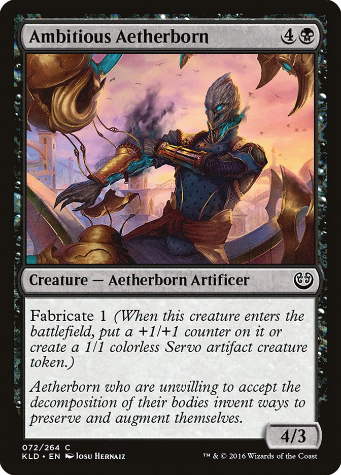 Ambitious Aetherborn [Kaladesh] | Yard's Games Ltd