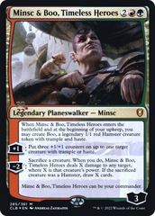 Minsc & Boo, Timeless Heroes (Promo Pack) [The Lost Caverns of Ixalan Promos] | Yard's Games Ltd