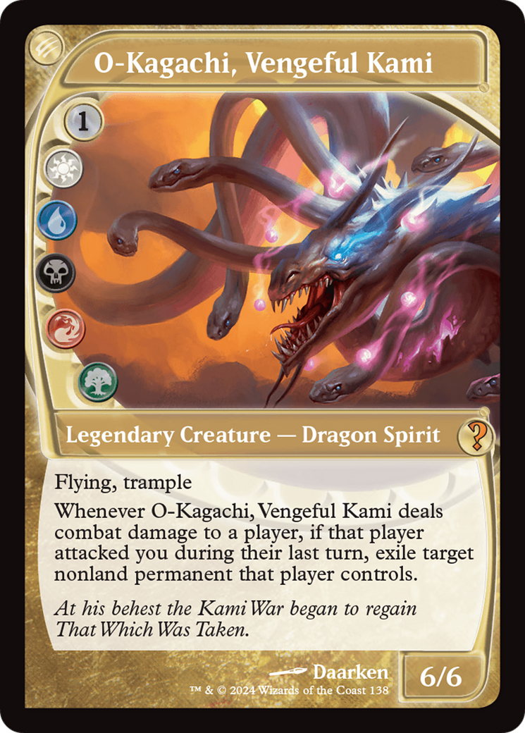 O-Kagachi, Vengeful Kami (Future Sight) [Mystery Booster 2] | Yard's Games Ltd