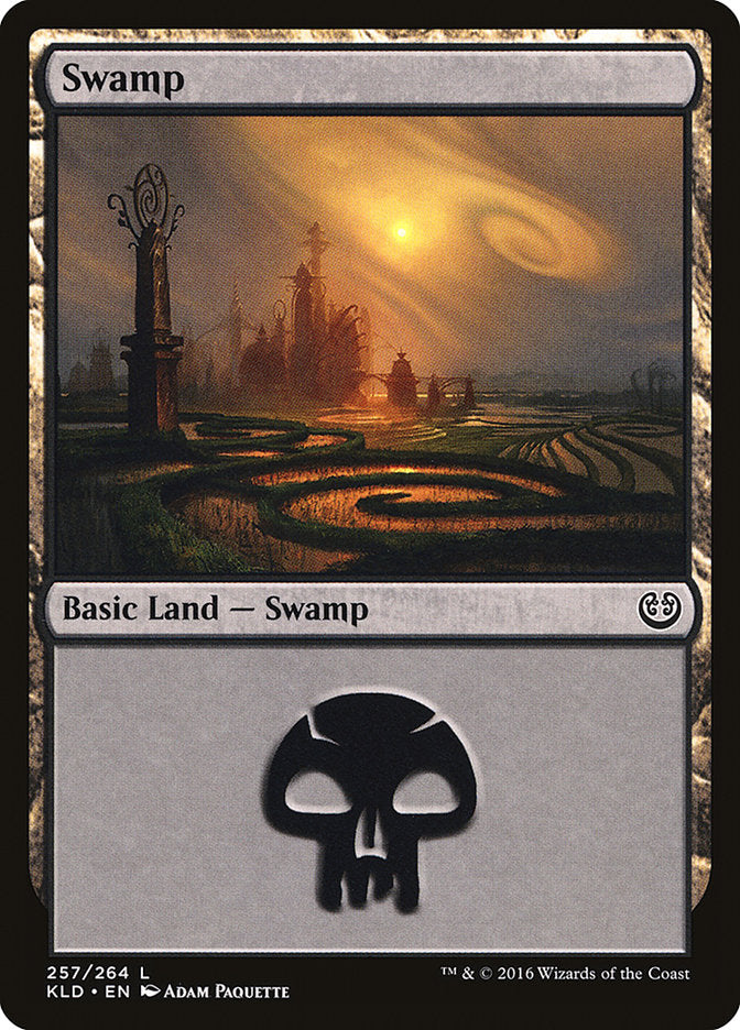 Swamp (257) [Kaladesh] | Yard's Games Ltd