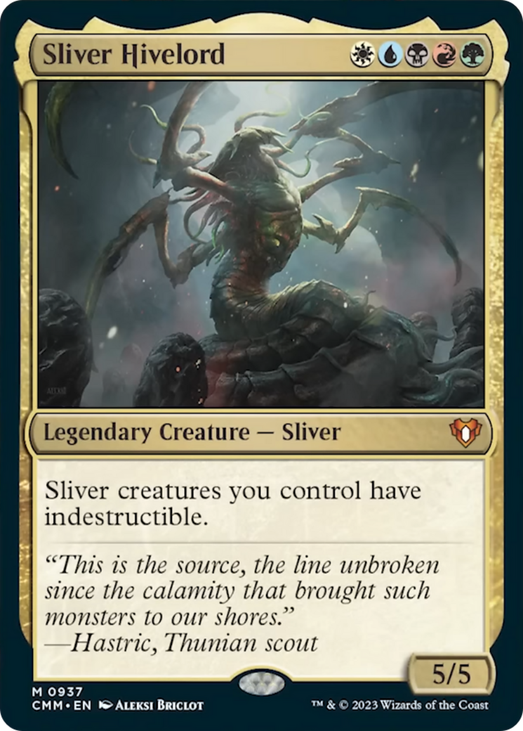 Sliver Hivelord [Commander Masters] | Yard's Games Ltd