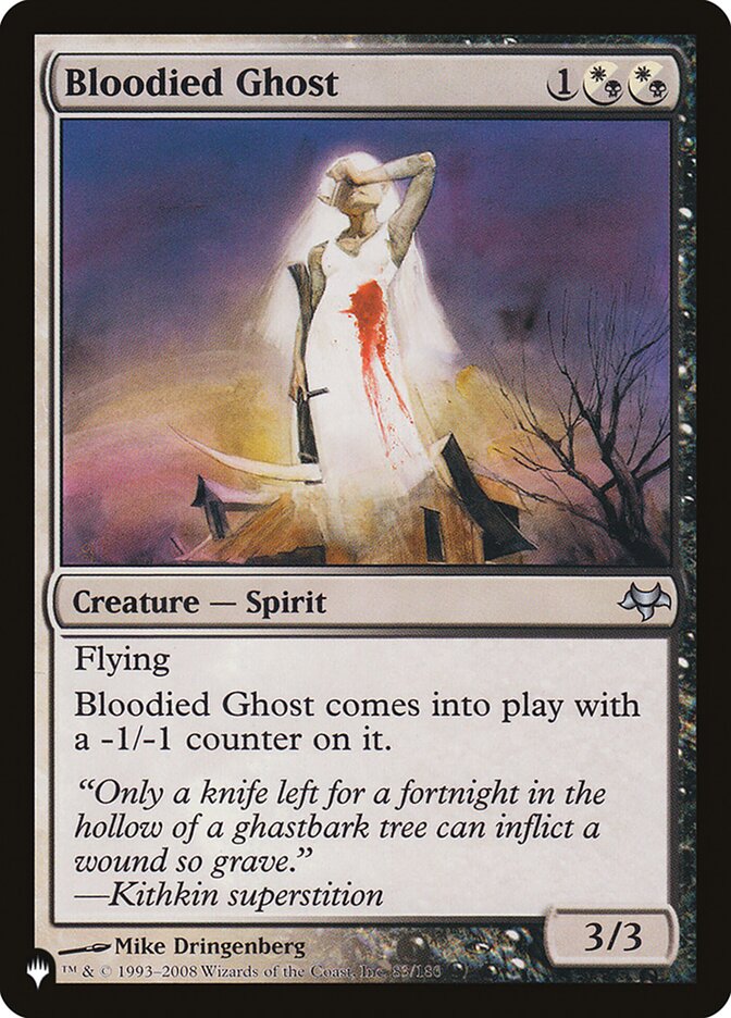 Bloodied Ghost [The List] | Yard's Games Ltd