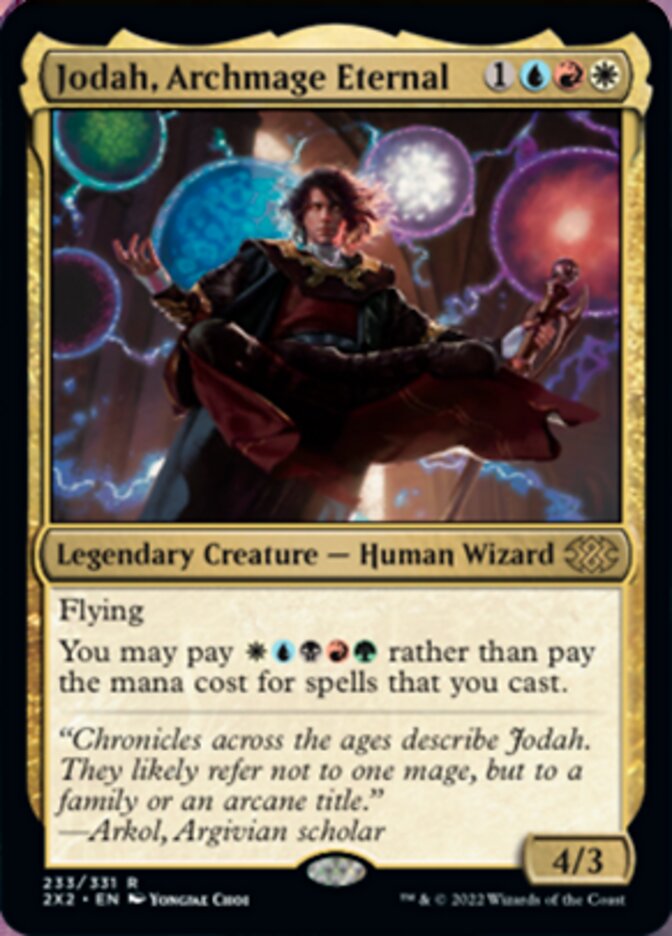 Jodah, Archmage Eternal [Double Masters 2022] | Yard's Games Ltd