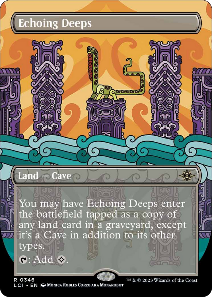 Echoing Deeps (Borderless) [The Lost Caverns of Ixalan] | Yard's Games Ltd