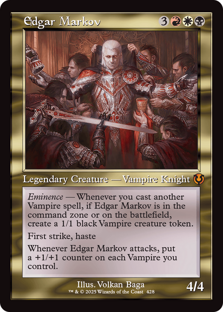 Edgar Markov (Retro Frame) [Innistrad Remastered] | Yard's Games Ltd