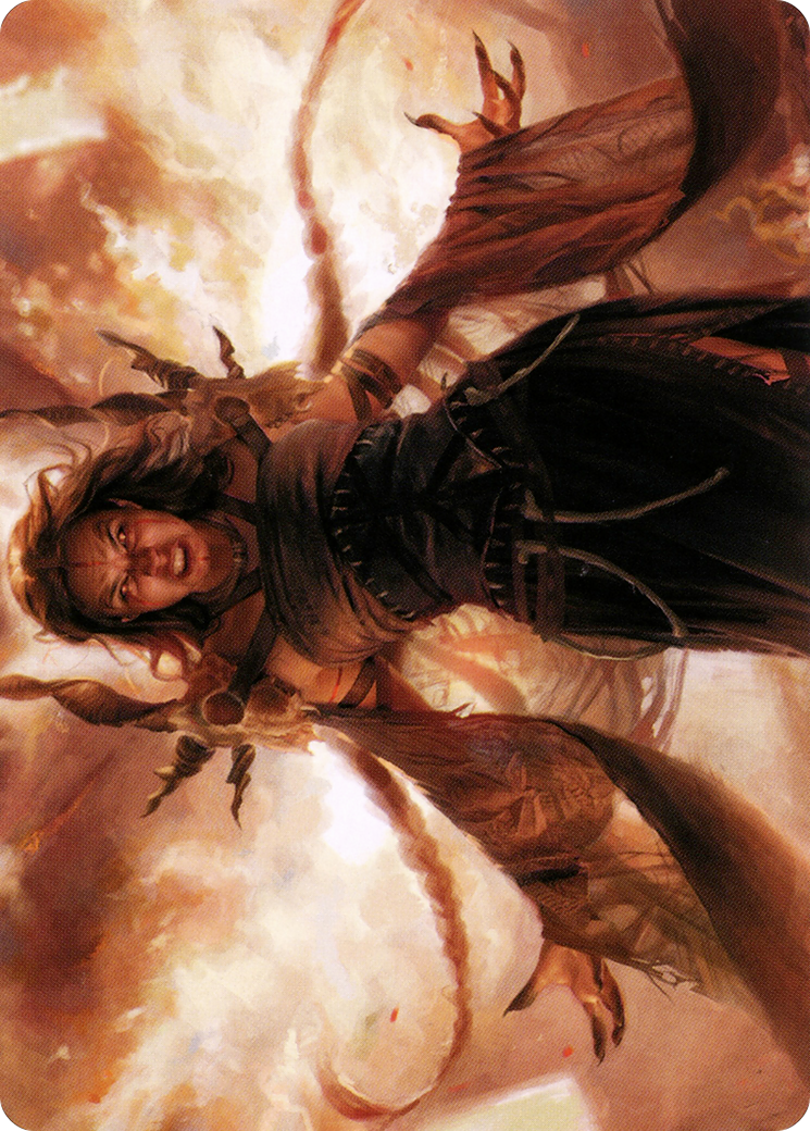 Dragon's Rage Channeler Art Card [Modern Horizons 2 Art Series] | Yard's Games Ltd