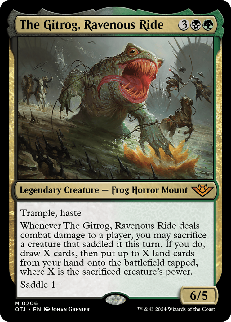 The Gitrog, Ravenous Ride [Outlaws of Thunder Junction] | Yard's Games Ltd