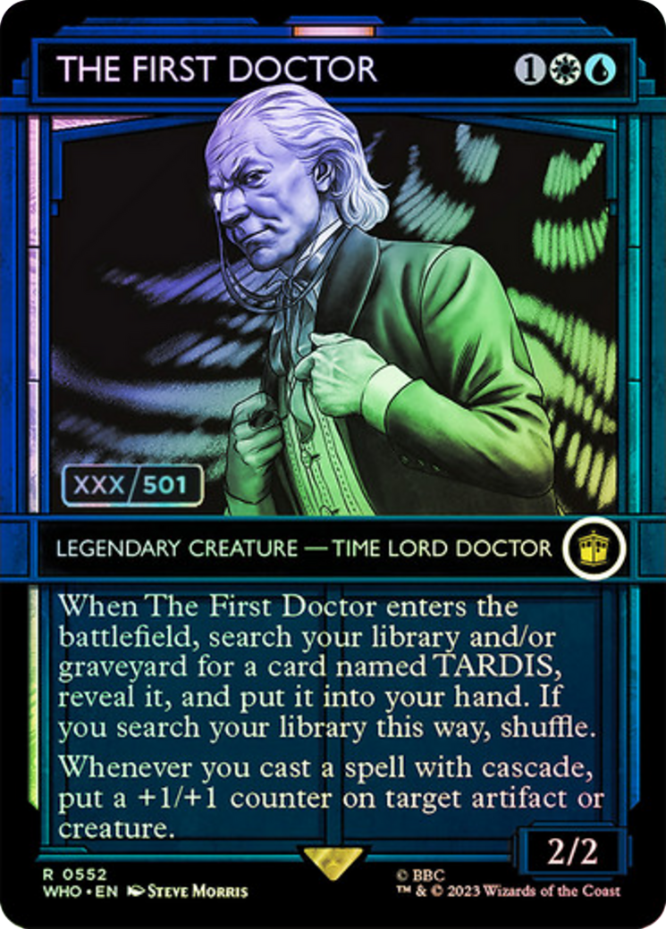 The First Doctor (Serial Numbered) [Doctor Who] | Yard's Games Ltd