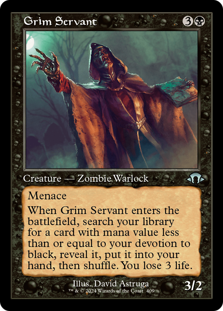 Grim Servant (Retro) [Modern Horizons 3] | Yard's Games Ltd