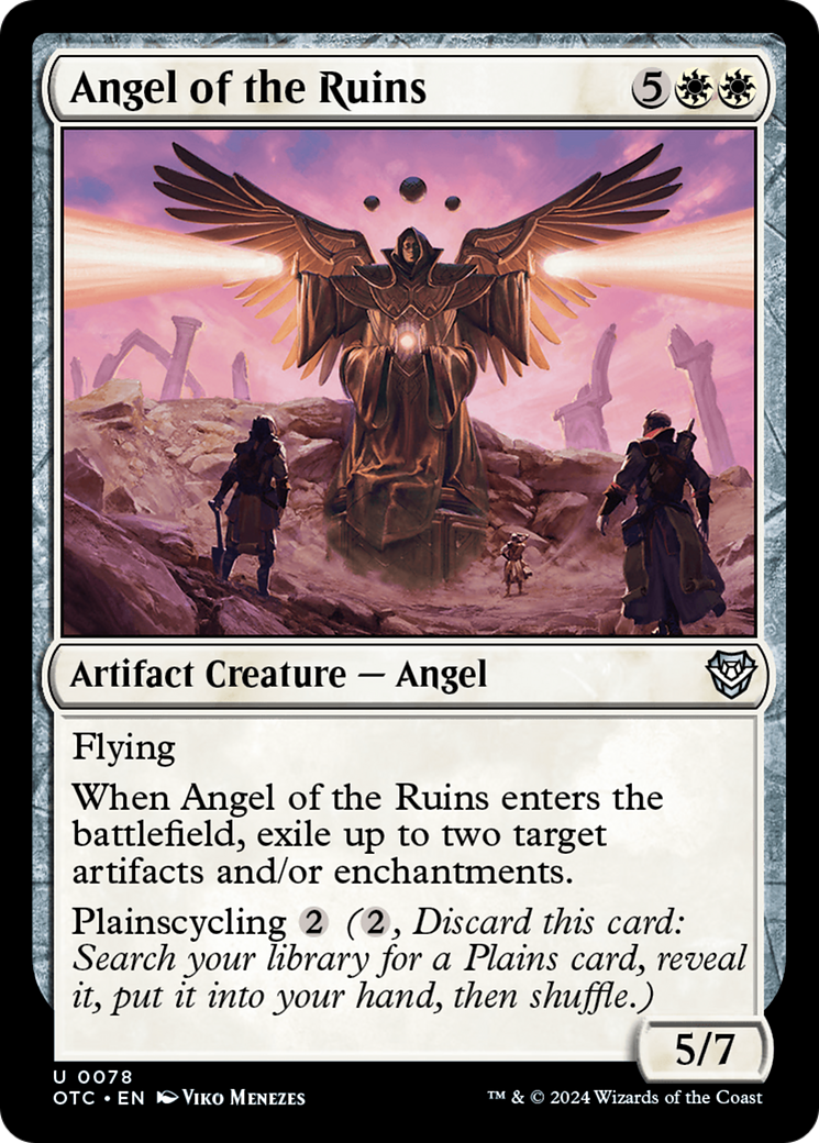 Angel of the Ruins [Outlaws of Thunder Junction Commander] | Yard's Games Ltd