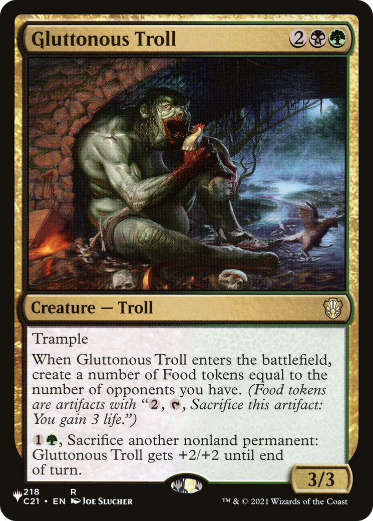 Gluttonous Troll [The List] | Yard's Games Ltd