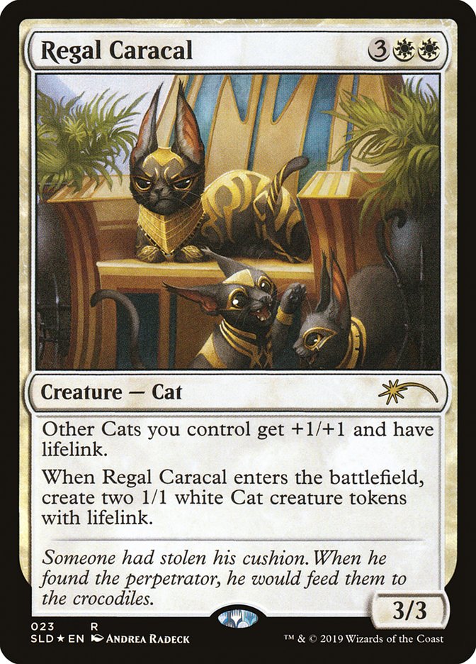 Regal Caracal [Secret Lair Drop Series] | Yard's Games Ltd