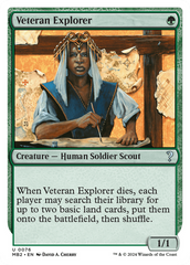 Veteran Explorer (White Border) [Mystery Booster 2] | Yard's Games Ltd