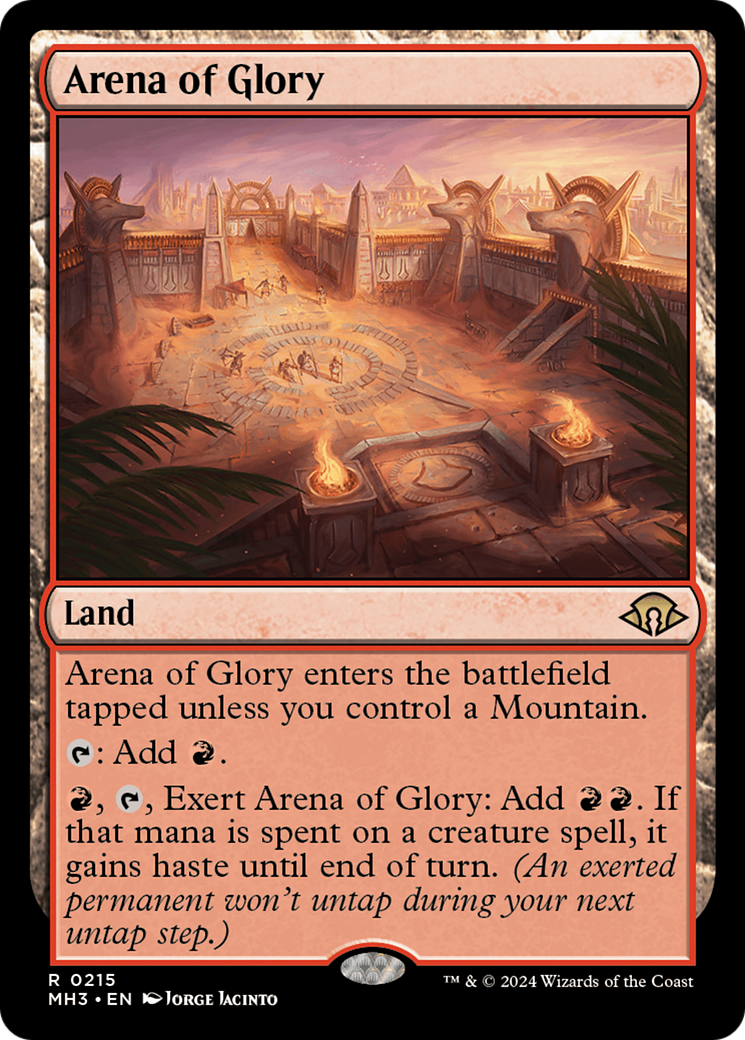 Arena of Glory [Modern Horizons 3] | Yard's Games Ltd