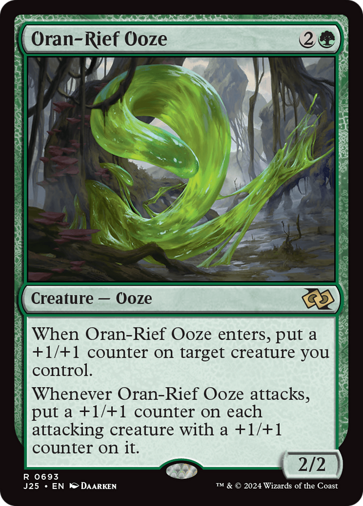 Oran-Rief Ooze [Foundations Jumpstart] | Yard's Games Ltd