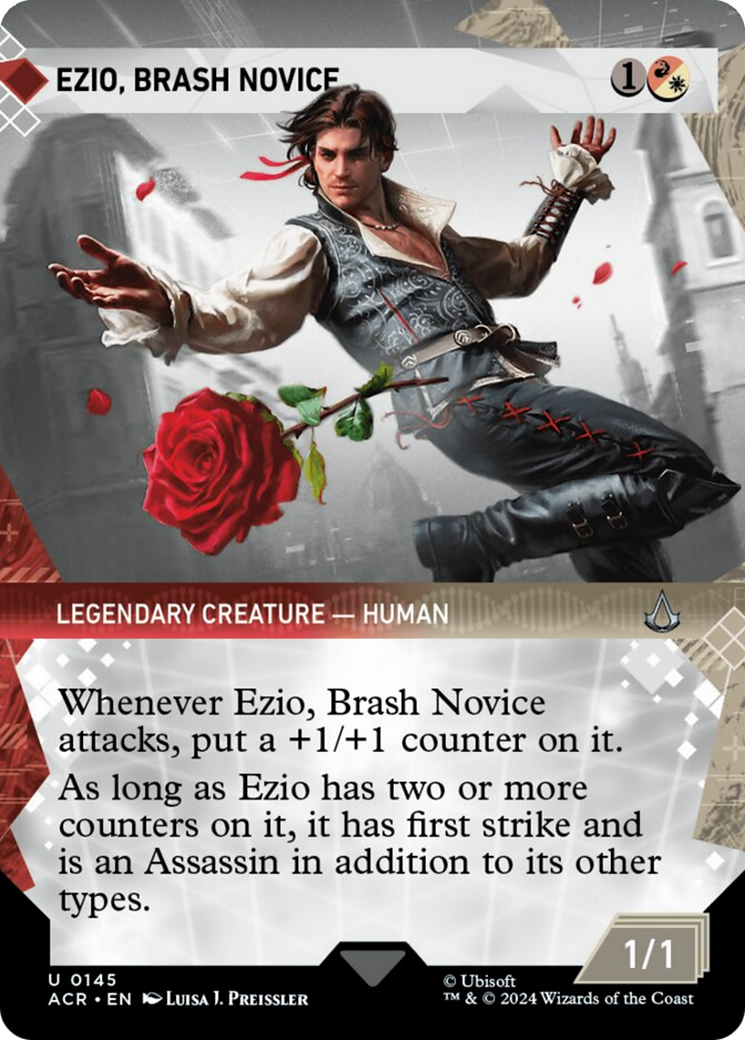 Ezio, Brash Novice (Showcase) [Assassin's Creed] | Yard's Games Ltd