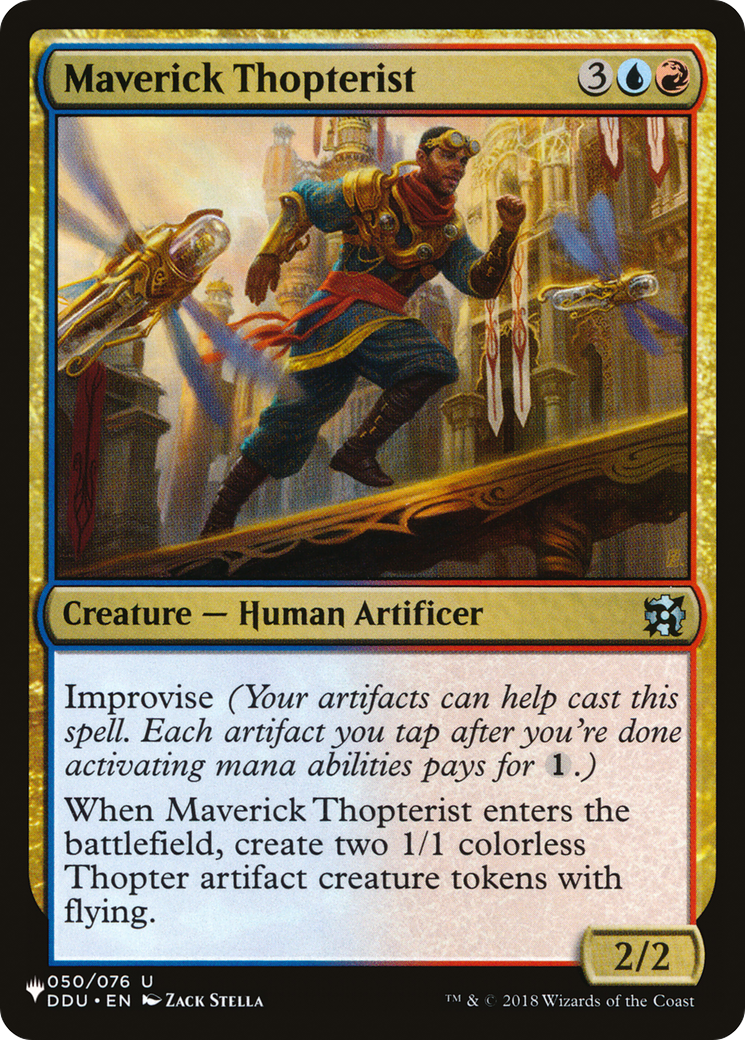 Maverick Thopterist (DDU) [The List] | Yard's Games Ltd