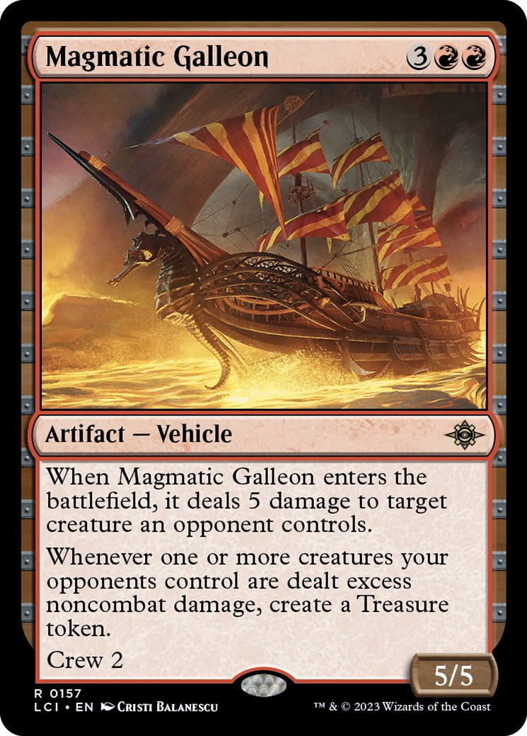 Magmatic Galleon [The Lost Caverns of Ixalan] | Yard's Games Ltd