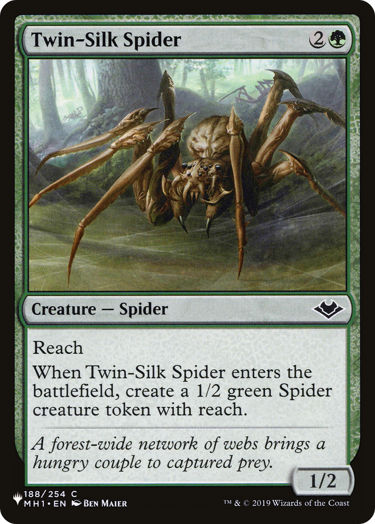 Twin-Silk Spider [The List] | Yard's Games Ltd