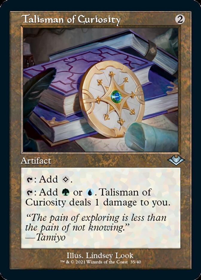 Talisman of Curiosity (Retro) [Modern Horizons] | Yard's Games Ltd