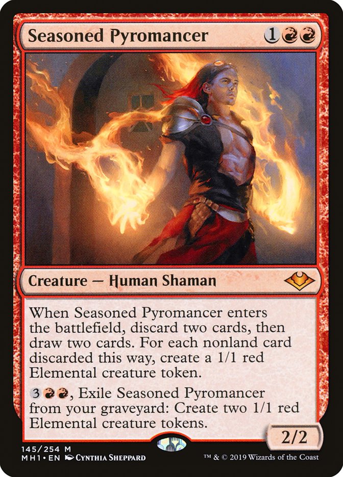 Seasoned Pyromancer [Modern Horizons] | Yard's Games Ltd