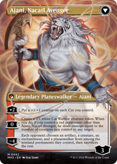 Ajani, Nacatl Pariah // Ajani, Nacatl Avenger (Borderless) [Modern Horizons 3] | Yard's Games Ltd