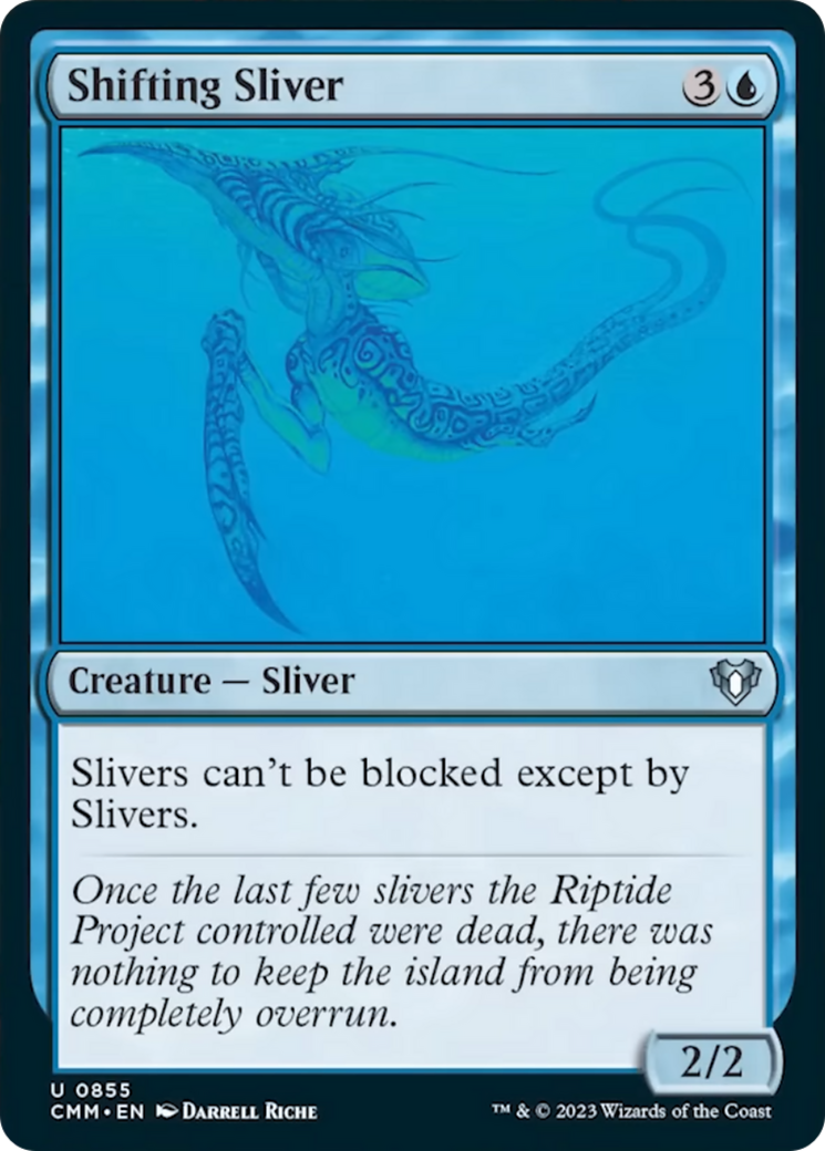 Shifting Sliver [Commander Masters] | Yard's Games Ltd