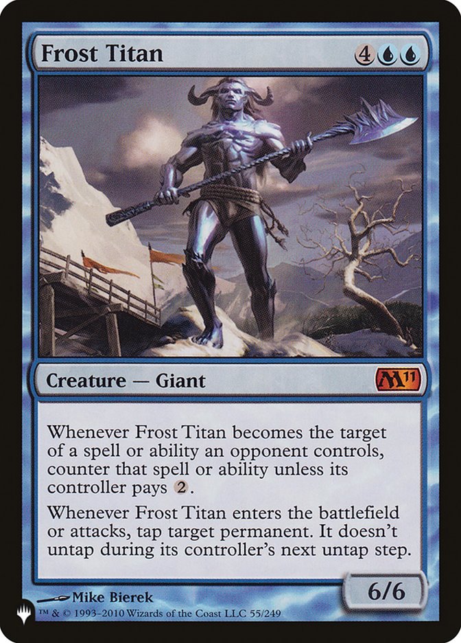 Frost Titan [The List] | Yard's Games Ltd