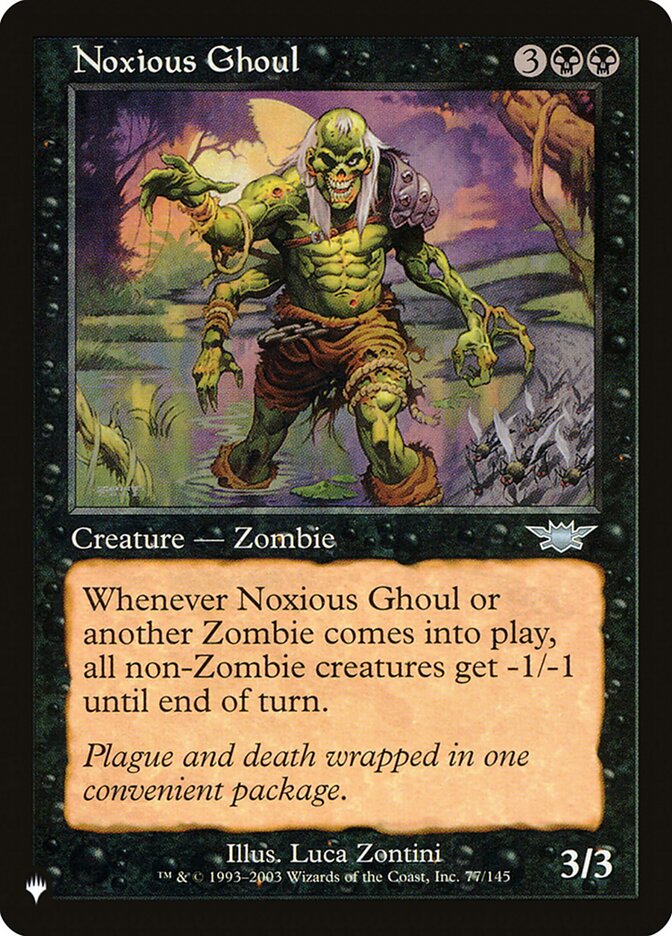 Noxious Ghoul [The List] | Yard's Games Ltd