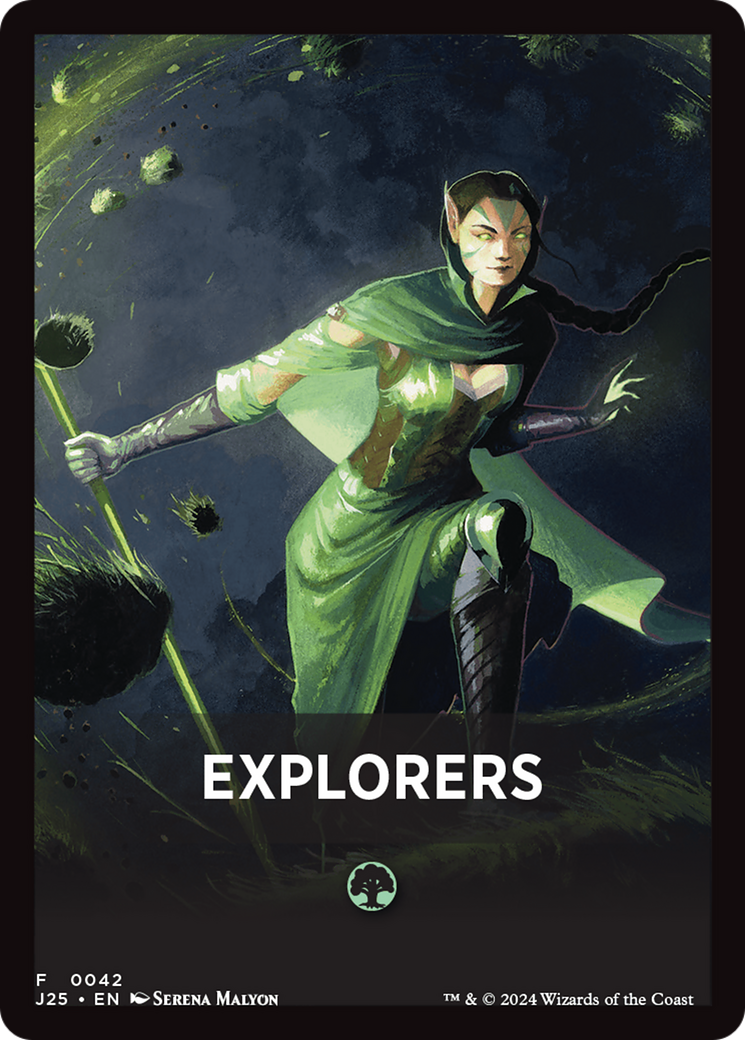 Explorers Theme Card [Foundations Jumpstart Front Cards] | Yard's Games Ltd