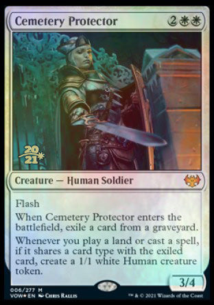 Cemetery Protector [Innistrad: Crimson Vow Prerelease Promos] | Yard's Games Ltd