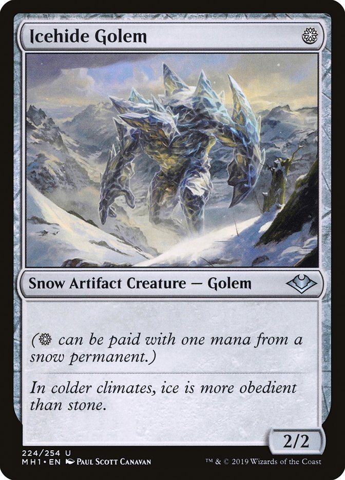 Icehide Golem [Modern Horizons] | Yard's Games Ltd