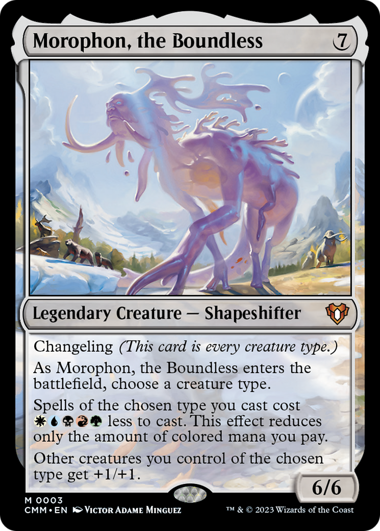 Morophon, the Boundless [Commander Masters] | Yard's Games Ltd