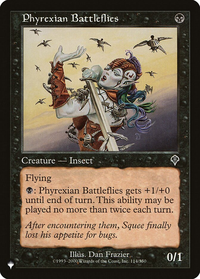 Phyrexian Battleflies [The List] | Yard's Games Ltd