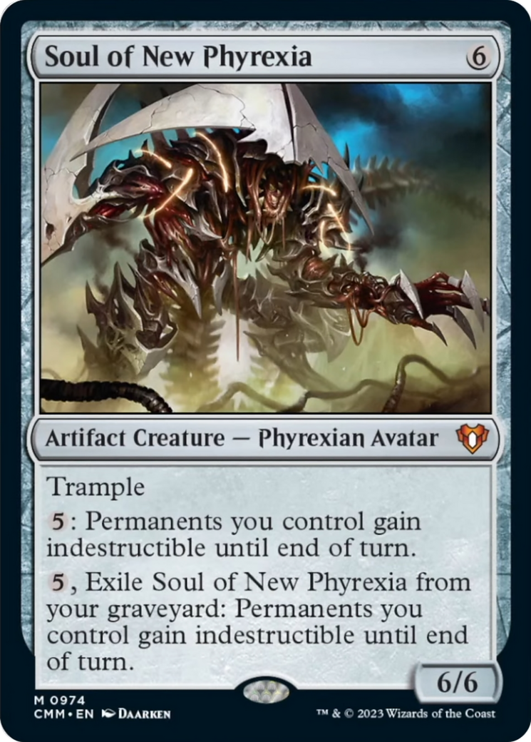 Soul of New Phyrexia [Commander Masters] | Yard's Games Ltd