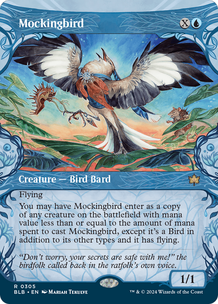 Mockingbird (Showcase) [Bloomburrow] | Yard's Games Ltd