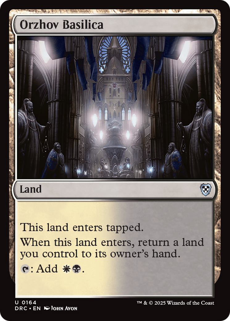 Orzhov Basilica [Aetherdrift Commander] | Yard's Games Ltd