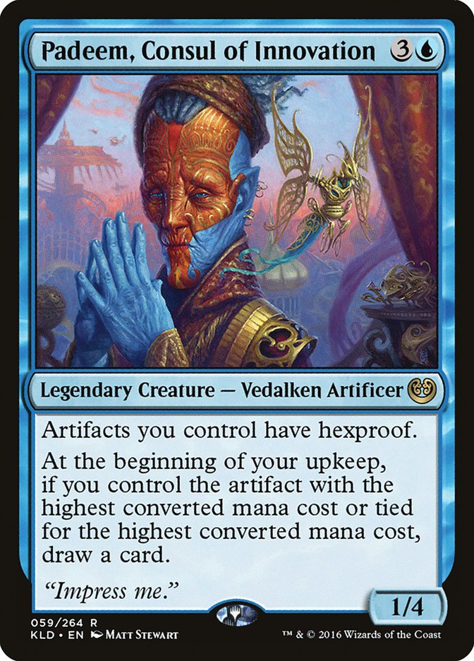 Padeem, Consul of Innovation [Kaladesh] | Yard's Games Ltd